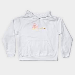 Explosion, Rain, Fire on Water, & Pee Kids Hoodie